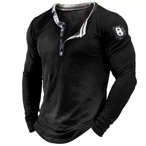 Per uomo maglietta Camicia Henley Numero Stampe astratte Henley Stampa a caldo Strada Da mare Manica lunga Abbigliamento Originale Essenziale Contemporaneo moderno
Per uomo maglietta Camicia Henley Numero Stampe astratte Henley Stampa a caldo Strada Da mare Manica lunga Abbigliamento Originale Essenziale Contemporaneo moderno