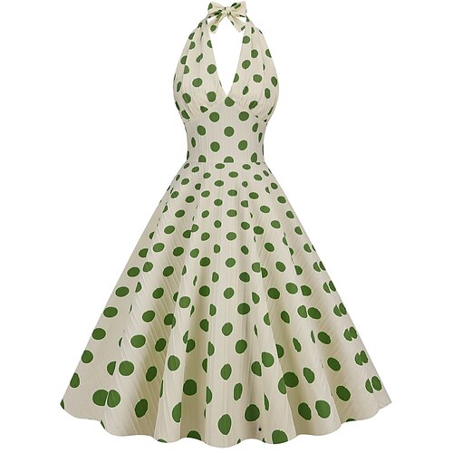 Per donna Elegante Informale Abito vintage Vestito longuette Compleanno Giornaliero A pieghe Schiena scoperta A pois All'americana Senza maniche Standard Estate Primavera 2023 Verde Albicocca S M L XL
Per donna Elegante Informale Abito vintage Vestito longuette Compleanno Giornaliero A pieghe Schiena scoperta A pois All'americana Senza maniche Standard Estate Primavera 2023 Verde Albicocca S M L XL
