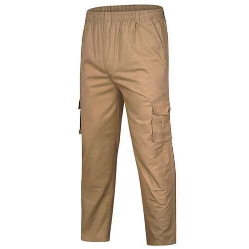 Per uomo Pantaloni cargo Pantaloni cascante Multi tasca Liscio Comfort Esterno Giornaliero Per uscire 100% cotone Di tendenza Streetwear Nero Giallo
Per uomo Pantaloni cargo Pantaloni cascante Multi tasca Liscio Comfort Esterno Giornaliero Per uscire 100% cotone Di tendenza Streetwear Nero Giallo