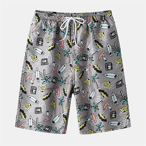Herre Surfeshorts Badeshorts Sommershorts Strandshorts Snorer Elastisk midje 3D-utskrift Grafisk Tegneserie Pustende Myk Kort Avslappet Daglig Ferie Hawaiisk Grå Mikroelastisk
Herre Surfeshorts Badeshorts Sommershorts Strandshorts Snorer Elastisk midje 3D-utskrift Grafisk Tegneserie Pustende Myk Kort Avslappet Daglig Ferie Hawaiisk Grå Mikroelastisk