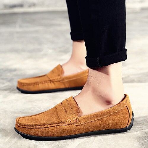 Herren Slipper Slipper Wildlederschuhe Komfort Schuhe Loafer fahren Casual Outdoor Täglich Wildleder Schwarz Marinenblau Khaki Frühling Sommer
Herren Slipper Slipper Wildlederschuhe Komfort Schuhe Loafer fahren Casual Outdoor Täglich Wildleder Schwarz Marinenblau Khaki Frühling Sommer