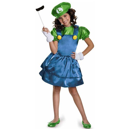 Mario Blikkenslager Cosplay kostume Dragter Pige Film Cosplay Cosplay Halloween Grøn Kjole Handsker Hat Halloween Karneval Maskerade polyester
Mario Blikkenslager Cosplay kostume Dragter Pige Film Cosplay Cosplay Halloween Grøn Kjole Handsker Hat Halloween Karneval Maskerade polyester