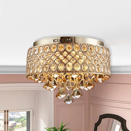 4-Light 38 cm Skyllemonteringslys Metal Gylden Tradisjonell / Klassisk Land 110-120V 220-240V / E12 / E14 / CE
4-Light 38 cm Skyllemonteringslys Metal Gylden Tradisjonell / Klassisk Land 110-120V 220-240V / E12 / E14 / CE
