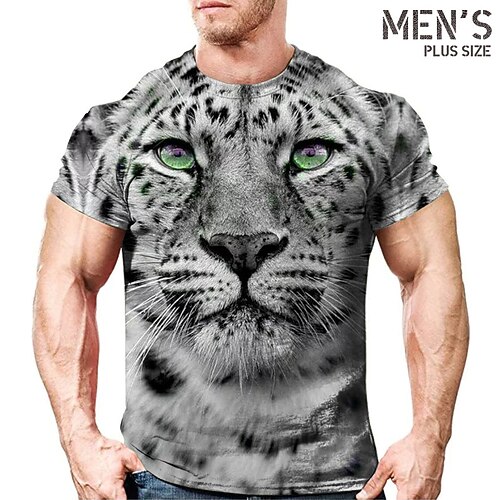 Per uomo Plus Size maglietta Grande e alto Pop art Girocollo Manica corta Primavera estate Vintage Streetwear Comodo Informale Sport Top
Per uomo Plus Size maglietta Grande e alto Pop art Girocollo Manica corta Primavera estate Vintage Streetwear Comodo Informale Sport Top