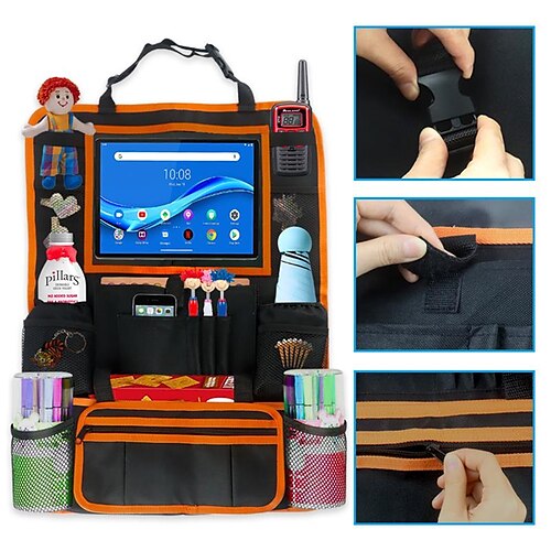 1 pz Organizzatore del sedile posteriore dell'auto con multitasche con multi tasche portaoggetti Duraturo Tessuto Oxford Per Auto
1 pz Organizzatore del sedile posteriore dell'auto con multitasche con multi tasche portaoggetti Duraturo Tessuto Oxford Per Auto