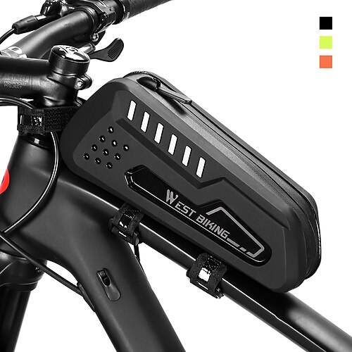 WEST BIKING 1.5 L Bike Frame Bag Top Tube Portable Durable Easy to Install Bike Bag TPU Bicycle Bag Cycle Bag Cycling Triathlon
WEST BIKING 1.5 L Bike Frame Bag Top Tube Portable Durable Easy to Install Bike Bag TPU Bicycle Bag Cycle Bag Cycling Triathlon