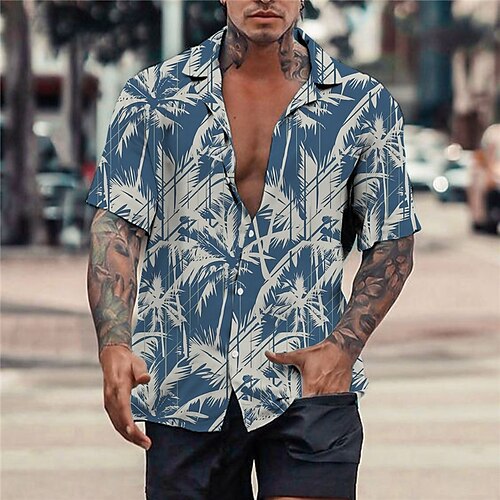 Herren Hemd Hawaiihemd Sommerhemd Kokosnussbaum Grafik-Drucke Umlegekragen Blau Grün Casual Festtage Kurzarm Button-Down Bedruckt Bekleidung Tropisch Modisch Hawaiianisch Weich
Herren Hemd Hawaiihemd Sommerhemd Kokosnussbaum Grafik-Drucke Umlegekragen Blau Grün Casual Festtage Kurzarm Button-Down Bedruckt Bekleidung Tropisch Modisch Hawaiianisch Weich