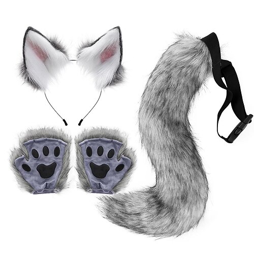 Anime Fuchsohr Katze Mädchen Plüsch Stirnband Schwanz Magd Dressing Halloween Karneval Party Kostüm Cosplay Zubehör
Anime Fuchsohr Katze Mädchen Plüsch Stirnband Schwanz Magd Dressing Halloween Karneval Party Kostüm Cosplay Zubehör