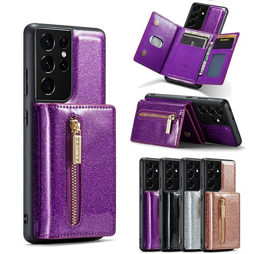telefon Etui Til Samsung Galaxy Bagcover S23 S22 S21 S20 Plus Ultra S23 S22 S21 Plus Ultra Note 20 Ultra Støddæmperramme Slots til kortholder Støtteben Ensfarvet Glitterskin TPU PU Læder
telefon Etui Til Samsung Galaxy Bagcover S23 S22 S21 S20 Plus Ultra S23 S22 S21 Plus Ultra Note 20 Ultra Støddæmperramme Slots til kortholder Støtteben Ensfarvet Glitterskin TPU PU Læder