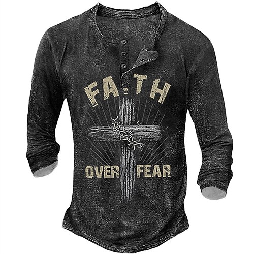 Herre Henley-skjorte 100% bomuldssyre-vaskeskjorte Lang ærmet skjorte Grafiske tryk Kors Henley Varm Stempling Gade Ferierejse Langærmet Tøj Designer Basale Moderne Moderne
Herre Henley-skjorte 100% bomuldssyre-vaskeskjorte Lang ærmet skjorte Grafiske tryk Kors Henley Varm Stempling Gade Ferierejse Langærmet Tøj Designer Basale Moderne Moderne