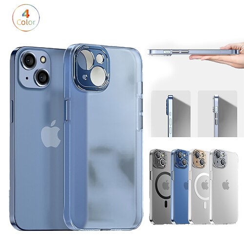 telefon Etui Til Apple Bagcover iPhone 14 13 Pro Max Plus Syrematteret Helkropsbeskyttelse Bløde kanter Gennemsigtig PC
telefon Etui Til Apple Bagcover iPhone 14 13 Pro Max Plus Syrematteret Helkropsbeskyttelse Bløde kanter Gennemsigtig PC