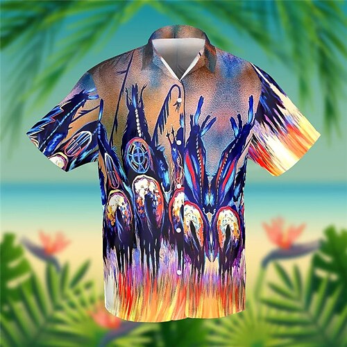 Men's Shirt Summer Hawaiian Shirt Abstract Graphic Prints Turndown Blue Casual Holiday Short Sleeve Button-Down Print Clothing Apparel Tropical Fashion Hawaiian Soft
Men's Shirt Summer Hawaiian Shirt Abstract Graphic Prints Turndown Blue Casual Holiday Short Sleeve Button-Down Print Clothing Apparel Tropical Fashion Hawaiian Soft