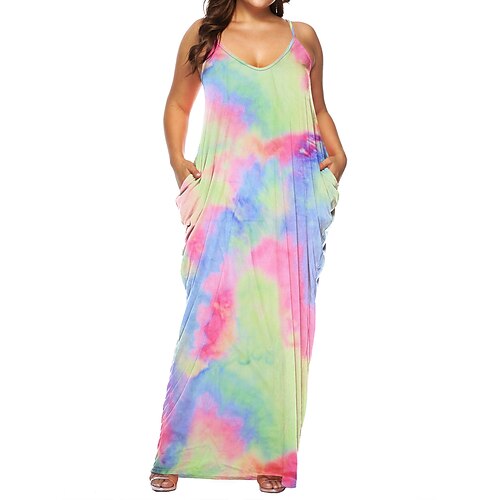 Dame Plusstørrelser Hverdagskjole Skift Kjole Slip kjole Blad Batikfarvet Lang kjole Maxikjole Uden ærmer Lomme Trykt mønster Med stropper Mode Daglig Lysegul Hvid Forår Sommer XL XXL 3XL
Dame Plusstørrelser Hverdagskjole Skift Kjole Slip kjole Blad Batikfarvet Lang kjole Maxikjole Uden ærmer Lomme Trykt mønster Med stropper Mode Daglig Lysegul Hvid Forår Sommer XL XXL 3XL