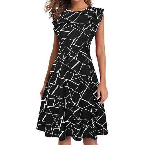 Dame Elegant Retrorød Vintage kjole Midikjole udendørs Kontor Drapering Trykt mønster Prikker Rund hals Uden ærmer Regulær Sommer Forår 2023 Sort Hvid S M L XL
Dame Elegant Retrorød Vintage kjole Midikjole udendørs Kontor Drapering Trykt mønster Prikker Rund hals Uden ærmer Regulær Sommer Forår 2023 Sort Hvid S M L XL