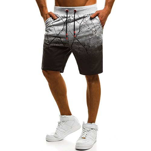 Herre Atletisk shorts Aktiv shorts Svette shorts Lomme Snorer Trykt mønster Komfort Anvendelig utendørs Daglig Gatemote Fritid Mørkebrun Svart / Rød Mikroelastisk
Herre Atletisk shorts Aktiv shorts Svette shorts Lomme Snorer Trykt mønster Komfort Anvendelig utendørs Daglig Gatemote Fritid Mørkebrun Svart / Rød Mikroelastisk
