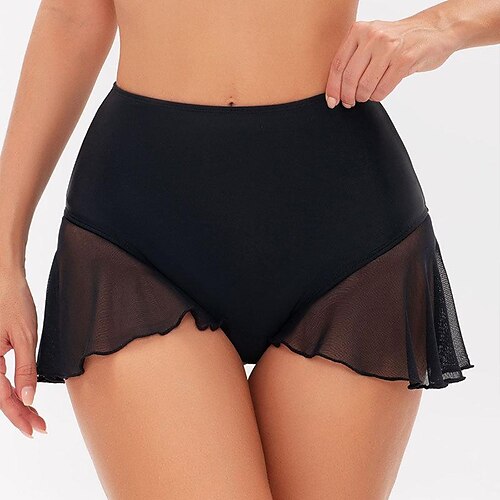 Maillots de Bain Fond de plage Maillot de bain Femme Maille Patchwork Taille haute Couleur unie Normal Maillots de bain Sportif Eté
Maillots de Bain Fond de plage Maillot de bain Femme Maille Patchwork Taille haute Couleur unie Normal Maillots de bain Sportif Eté