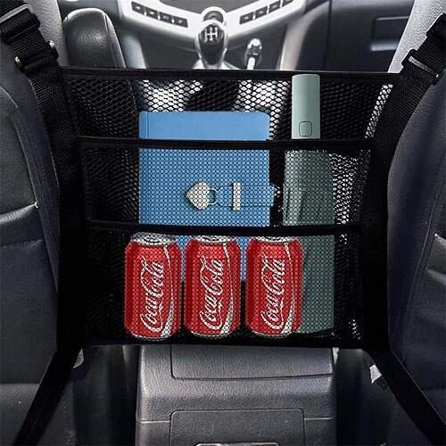 1 stk Bilbakseteorganisator med nettinglommer med elastisk stropp med Multi-Pocket Oxfordtøy Til Bil
1 stk Bilbakseteorganisator med nettinglommer med elastisk stropp med Multi-Pocket Oxfordtøy Til Bil