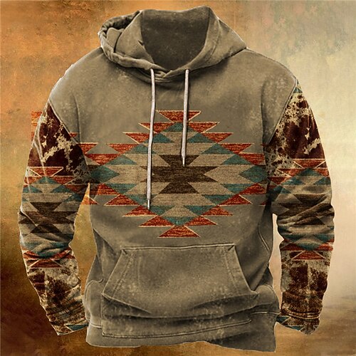 Herre Pullover-hættetrøje Brun Hætte Bøhmisk Grafiske tryk Trykt mønster Daglig Sport 3D-udskrivning Basale Gade Designer Forår & Vinter Tøj Hættetrøjer Sweatshirts
Herre Pullover-hættetrøje Brun Hætte Bøhmisk Grafiske tryk Trykt mønster Daglig Sport 3D-udskrivning Basale Gade Designer Forår & Vinter Tøj Hættetrøjer Sweatshirts