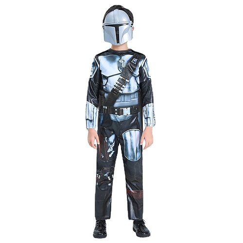 Mandalorianeren Mando Cosplay kostume Dragter Drenge Film Cosplay Cosplay Halloween Sort Trikot / Heldragtskostumer Kappe Maske Halloween Karneval Maskerade polyester
Mandalorianeren Mando Cosplay kostume Dragter Drenge Film Cosplay Cosplay Halloween Sort Trikot / Heldragtskostumer Kappe Maske Halloween Karneval Maskerade polyester