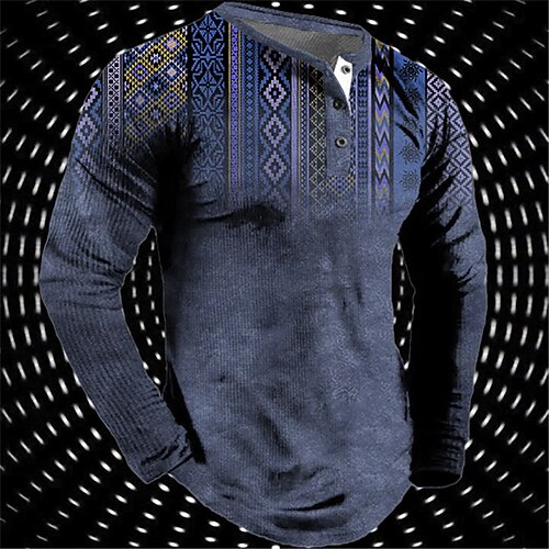 Per uomo Plus Size Camicia Henley Grande e alto Pop art Henley Manica lunga Primavera & Autunno Essenziale Di tendenza Streetwear Comodo Informale Sport Top
Per uomo Plus Size Camicia Henley Grande e alto Pop art Henley Manica lunga Primavera & Autunno Essenziale Di tendenza Streetwear Comodo Informale Sport Top