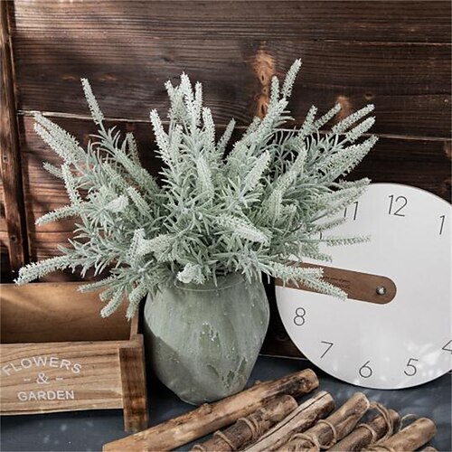 3PCS Garden Style Simulation Flower Sage With Grass Manufacturers Fake Flowers Green Plants Desktop Decorative Flowers 45CM
3PCS Garden Style Simulation Flower Sage With Grass Manufacturers Fake Flowers Green Plants Desktop Decorative Flowers 45CM