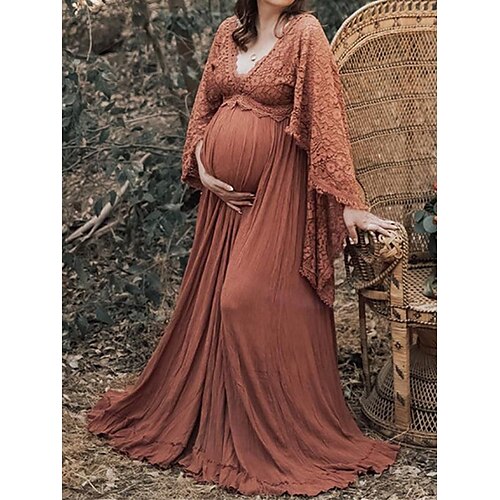 baby shower delle donne vestito di maternità vestito da servizio fotografico vestito da partito vestito di pizzo abito swing vestito maxi tinta unita pizzo a maniche lunghe con scollo a V partito
baby shower delle donne vestito di maternità vestito da servizio fotografico vestito da partito vestito di pizzo abito swing vestito maxi tinta unita pizzo a maniche lunghe con scollo a V partito