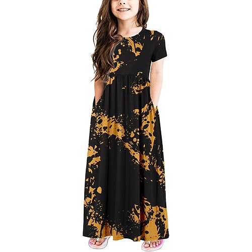 Bambino Da ragazza Vestito Pop art Con cagnolino Abito linea A Maxi Vestito Esterno Girocollo Manica corta Informale Vestito 4-12 anni Primavera Nero Rosa
Bambino Da ragazza Vestito Pop art Con cagnolino Abito linea A Maxi Vestito Esterno Girocollo Manica corta Informale Vestito 4-12 anni Primavera Nero Rosa