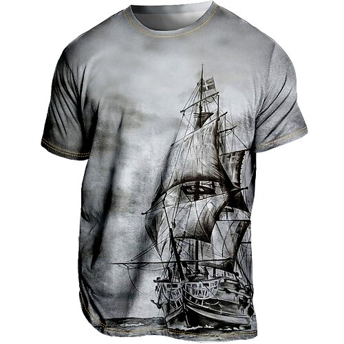 Per uomo maglietta Magliette Pop art Nave Girocollo Abbigliamento Stampa 3D Esterno Informale Manica corta Stampa Vintage Di tendenza Originale
Per uomo maglietta Magliette Pop art Nave Girocollo Abbigliamento Stampa 3D Esterno Informale Manica corta Stampa Vintage Di tendenza Originale