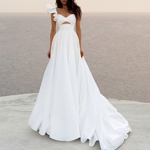 Spiaggia / Destinazione Abiti da sposa Strascico di corte A tubino Senza maniche A cuore Chiffon Con A pieghe 2023 Primavera estate Abiti da sposa
Spiaggia / Destinazione Abiti da sposa Strascico di corte A tubino Senza maniche A cuore Chiffon Con A pieghe 2023 Primavera estate Abiti da sposa