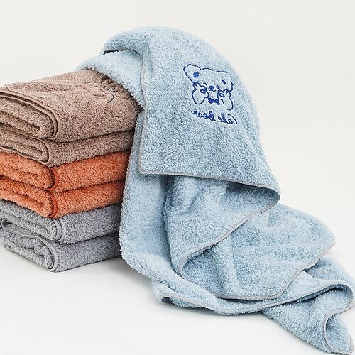 Nouveau petit nounours mignon visage serviette cadeau adulte absorbant ménage grande serviette de bain
Nouveau petit nounours mignon visage serviette cadeau adulte absorbant ménage grande serviette de bain