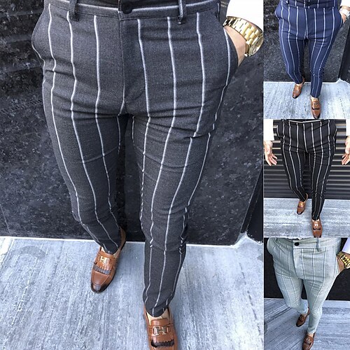 Herre Bukser kinesisk Joggebukser Lomme Trykt mønster Stripe Komfort utendørs Daglig Ut på byen Gatemote Stilfull Svart Navyblå Mikroelastisk
Herre Bukser kinesisk Joggebukser Lomme Trykt mønster Stripe Komfort utendørs Daglig Ut på byen Gatemote Stilfull Svart Navyblå Mikroelastisk