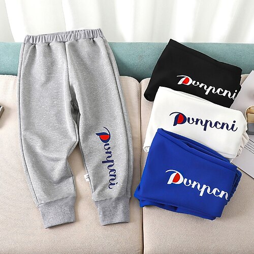Bambino Da ragazza Pantaloni Alfabetico Attivo Esterno 3-7 anni Primavera Nero Bianco Blu
Bambino Da ragazza Pantaloni Alfabetico Attivo Esterno 3-7 anni Primavera Nero Bianco Blu