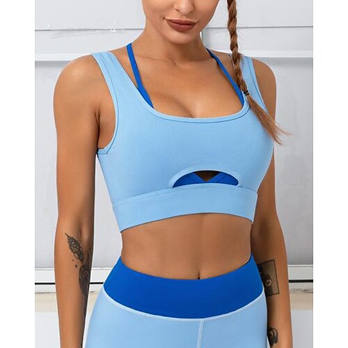 Per donna Reggiseni sportivi Supporto medio 2 in 1 Imbottitura removibile Color Block Nero Rosa Yoga Fitness Allenamento in palestra Buon top Senza maniche Sport Abbigliamento sportivo Traspirante
Per donna Reggiseni sportivi Supporto medio 2 in 1 Imbottitura removibile Color Block Nero Rosa Yoga Fitness Allenamento in palestra Buon top Senza maniche Sport Abbigliamento sportivo Traspirante