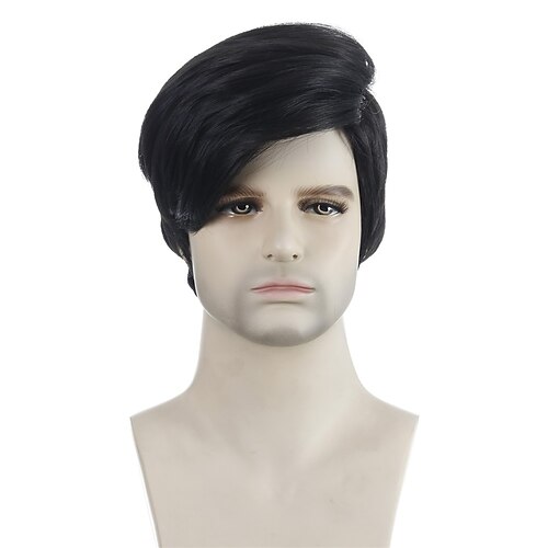 Parrucche sintetiche Liscio Taglio asimmetrico A macchina Parrucca Corto Nero Capelli sintetici Per uomo Soffice Feste Facile da trasportare Nero
Parrucche sintetiche Liscio Taglio asimmetrico A macchina Parrucca Corto Nero Capelli sintetici Per uomo Soffice Feste Facile da trasportare Nero