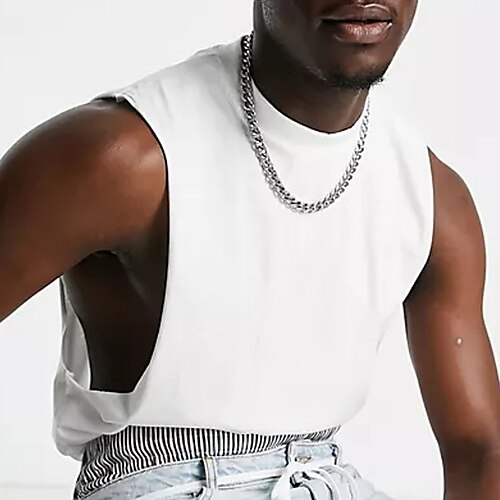 Herre Tanktop Vest Top Underskorte Vanlig Rund hals atletiktøj Ferierejse Uden ærmer Tøj Mode Gade Klassisk Stil
Herre Tanktop Vest Top Underskorte Vanlig Rund hals atletiktøj Ferierejse Uden ærmer Tøj Mode Gade Klassisk Stil