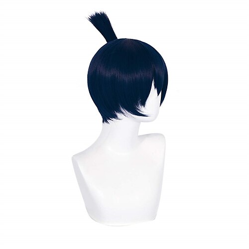 kort mørkeblå paryk til aki cosplay paryk unisex anime lige dreng mandlige paryk med clip-in hestehale pandehår til motorsav mænd
kort mørkeblå paryk til aki cosplay paryk unisex anime lige dreng mandlige paryk med clip-in hestehale pandehår til motorsav mænd