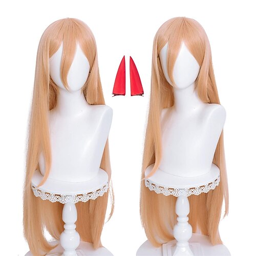 cosplay paryk til motorsav mand lang lige orange kvinder anime power cosplay paryk med horn
cosplay paryk til motorsav mand lang lige orange kvinder anime power cosplay paryk med horn