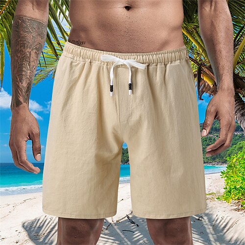 Herren Shorts Kurze Hosen Leinenshorts Kurze Hosen Sommer-Shorts Strandshorts Kurze Hosen Kordelzug Elastische Taille Glatt Atmungsaktiv Weich Kurz Casual Täglich Festtage Leinen / Baumwoll Mischung
Herren Shorts Kurze Hosen Leinenshorts Kurze Hosen Sommer-Shorts Strandshorts Kurze Hosen Kordelzug Elastische Taille Glatt Atmungsaktiv Weich Kurz Casual Täglich Festtage Leinen / Baumwoll Mischung