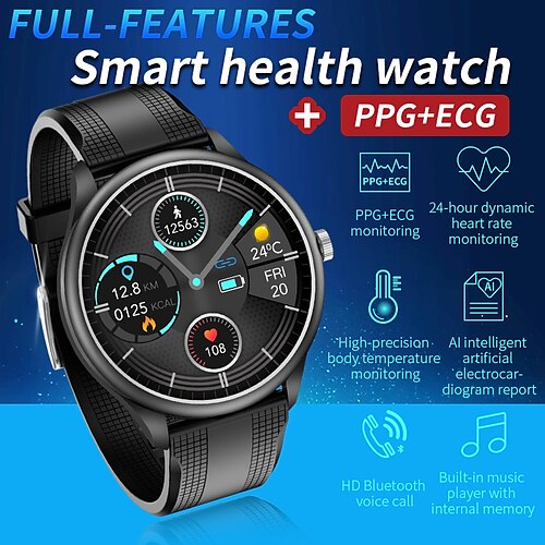 M10 Montre intelligente 1.3 pouce Smartwatch Montre Connectée Bluetooth Surveillance de la température Podomètre Rappel d'Appel Compatible avec Android iOS Femme Hommes Longue Veille Mode
M10 Montre intelligente 1.3 pouce Smartwatch Montre Connectée Bluetooth Surveillance de la température Podomètre Rappel d'Appel Compatible avec Android iOS Femme Hommes Longue Veille Mode
