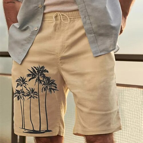 Men's Shorts Summer Shorts Beach Shorts Baggy Shorts Drawstring Elastic Waist Graphic Coconut Tree Breathable Soft Short Casual Daily Holiday Streetwear Hawaiian Yellow Micro-elastic
Men's Shorts Summer Shorts Beach Shorts Baggy Shorts Drawstring Elastic Waist Graphic Coconut Tree Breathable Soft Short Casual Daily Holiday Streetwear Hawaiian Yellow Micro-elastic
