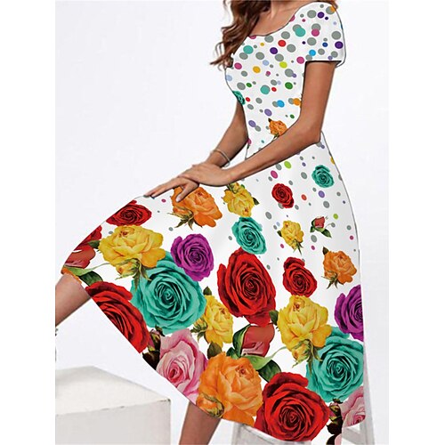 Dame Uformell kjole Swingkjole Sommerkjole Blad Blomstret Trykt mønster Firkantet hals Midikjole Mote Gatemote utendørs Daglig Kortermet Normal Svart Hvit Gul Vår Sommer S M L XL XXL
Dame Uformell kjole Swingkjole Sommerkjole Blad Blomstret Trykt mønster Firkantet hals Midikjole Mote Gatemote utendørs Daglig Kortermet Normal Svart Hvit Gul Vår Sommer S M L XL XXL