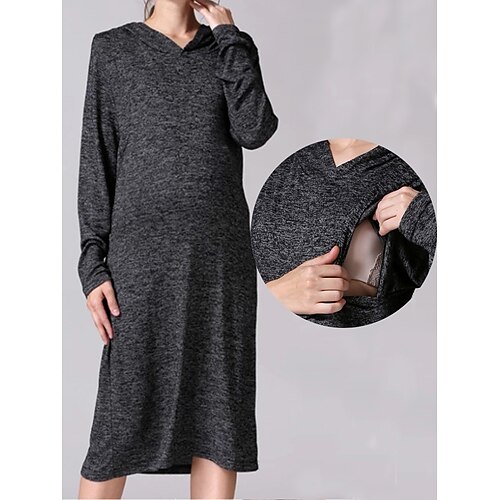 abito maglione allattamento maternità donna abito maglione casual abito maglione con cappuccio abito maglione midi tinta unita manica lunga con cappuccio grigio chiaro grigio scuro primavera estate s
abito maglione allattamento maternità donna abito maglione casual abito maglione con cappuccio abito maglione midi tinta unita manica lunga con cappuccio grigio chiaro grigio scuro primavera estate s