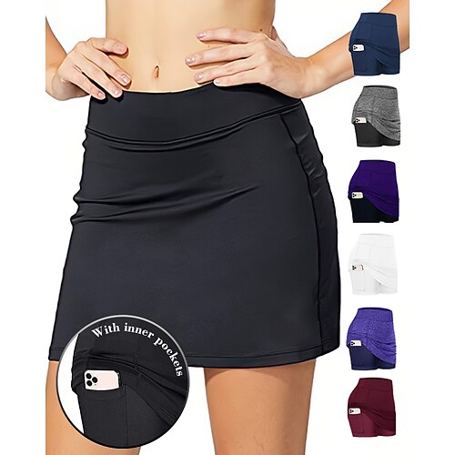Per donna Gonna da tennis Gonna da golf Gonna Yoga Tasche laterali 2 in 1 Fasciante in vita Sollevamento dei glutei Asciugatura rapida Vita alta Yoga Fitness Allenamento in palestra Pantaloni
Per donna Gonna da tennis Gonna da golf Gonna Yoga Tasche laterali 2 in 1 Fasciante in vita Sollevamento dei glutei Asciugatura rapida Vita alta Yoga Fitness Allenamento in palestra Pantaloni