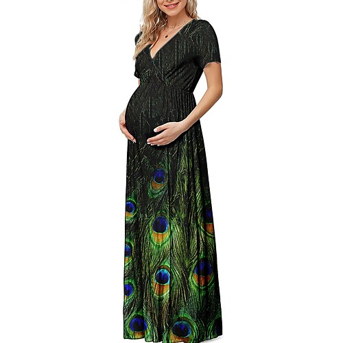 Per donna Abito di maternità Abito casual Abito linea A A pois Farfalla Abito lungo Abito lungo Manica corta Stampa A V Romantico Giornaliero Nero Verde Primavera Estate S M L XL XXL
Per donna Abito di maternità Abito casual Abito linea A A pois Farfalla Abito lungo Abito lungo Manica corta Stampa A V Romantico Giornaliero Nero Verde Primavera Estate S M L XL XXL