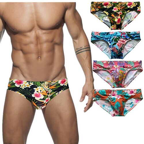 Herre Badeshorts Hurtigtørrende Surf shorts Underdele Svømning Surfing Strand Vandsport Blomster Trykt Sommer Forår
Herre Badeshorts Hurtigtørrende Surf shorts Underdele Svømning Surfing Strand Vandsport Blomster Trykt Sommer Forår