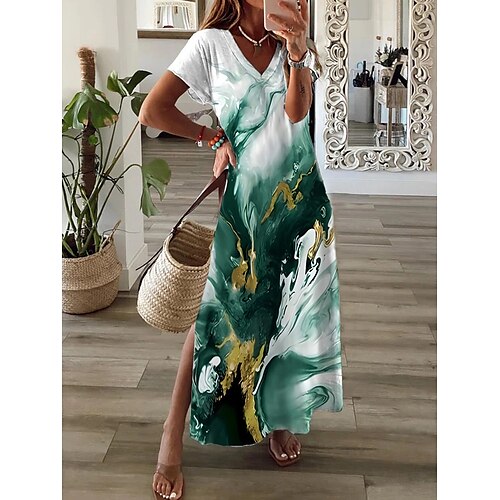 Per donna Abito lungo Abito lungo Abito casual Abito stampato Colore graduale e sfumato Marmorizzazione Di tendenza Streetwear Esterno Giornaliero Per uscire Spacco Stampa Manica corta A V Vestito
Per donna Abito lungo Abito lungo Abito casual Abito stampato Colore graduale e sfumato Marmorizzazione Di tendenza Streetwear Esterno Giornaliero Per uscire Spacco Stampa Manica corta A V Vestito