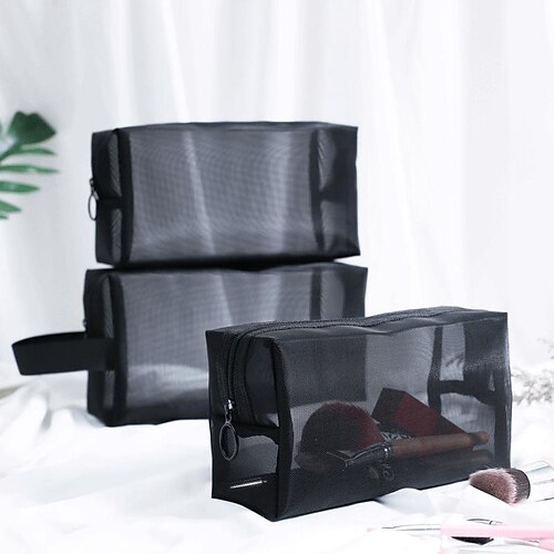 3 pçs/conjunto bolsa de armazenamento preta bolsa de lavagem de viagem ao ar livre bolsa de armazenamento com zíper grade portátil
3 pçs/conjunto bolsa de armazenamento preta bolsa de lavagem de viagem ao ar livre bolsa de armazenamento com zíper grade portátil