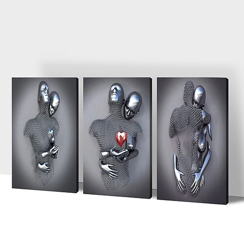 Imprimé Impression sur Toile - Abstrait Personnage Moderne Trois Panneaux Tirages d'art
Imprimé Impression sur Toile - Abstrait Personnage Moderne Trois Panneaux Tirages d'art