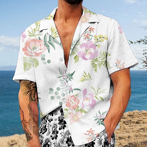 Herre Skjorte Hawaii skjorte Skjorte med knapper Sommerskjorte Uformell skjorte Rosa Lilla Grå Kortermet Grafiske trykk Blomst / Planter Aftæpning Gate Daglig Trykt mønster Klær Mote Designer Fritid
Herre Skjorte Hawaii skjorte Skjorte med knapper Sommerskjorte Uformell skjorte Rosa Lilla Grå Kortermet Grafiske trykk Blomst / Planter Aftæpning Gate Daglig Trykt mønster Klær Mote Designer Fritid