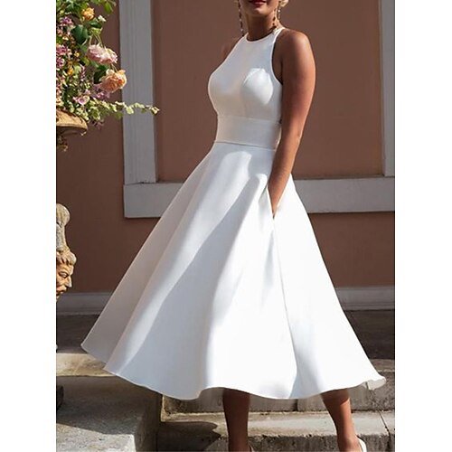 Dame Festkjole Cocktail Kjole Swingkjole Midikjole Hvit Ermeløs Ren farge Åpen rygg Sommer Vår Crew-hals Fest Bursdag Bryllupsgjest Feriereise 2023 S M L XL / Elegant kjole / Sommerkjole / Vårkjole
Dame Festkjole Cocktail Kjole Swingkjole Midikjole Hvit Ermeløs Ren farge Åpen rygg Sommer Vår Crew-hals Fest Bursdag Bryllupsgjest Feriereise 2023 S M L XL / Elegant kjole / Sommerkjole / Vårkjole